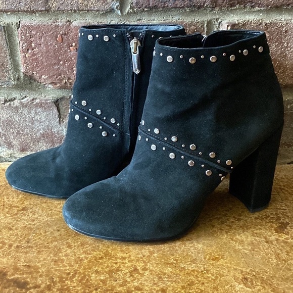 Sam Edelman‎ black studded suede booties - Picture 8 of 8